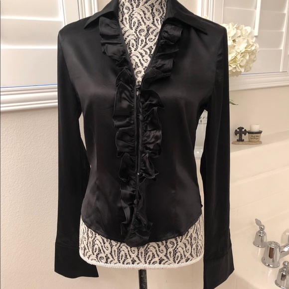 Bisou Bisou Tops - Bisou Bisou Silk Blouse